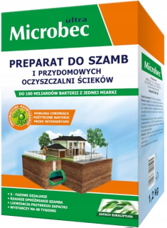 Bros Microbec príprava na septik prášok 1 l 1,2 kg